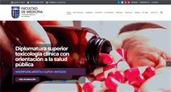 Desktop Screenshot of med.unne.edu.ar